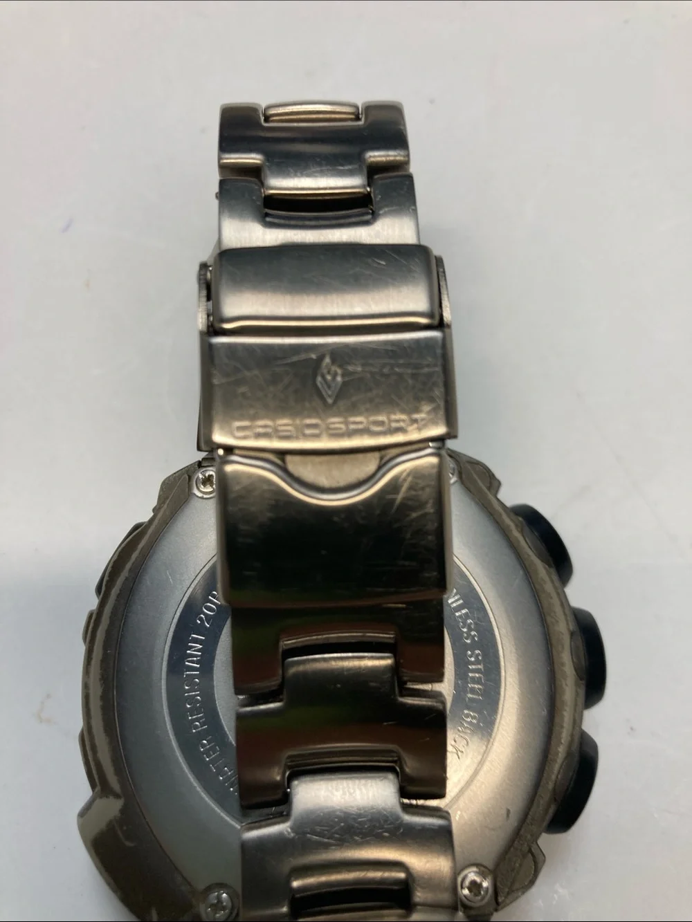 Casio Pathfinder PAW-1500T, Digital Watch, titanium, tough solar, multi band 5